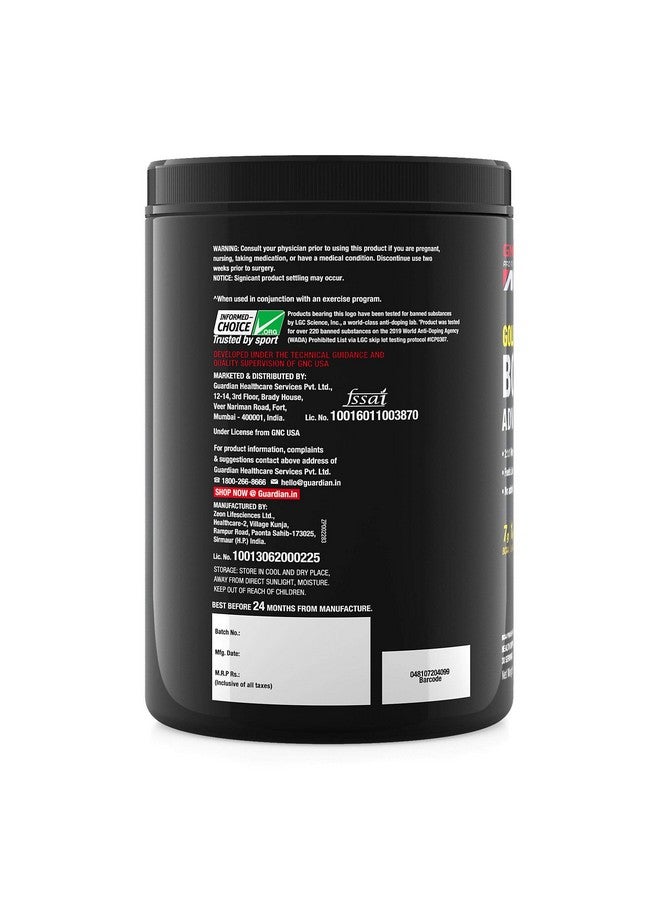 GNC Amp Gold Series BCAA Advanced - 400 gm (Kiwi Strawberry) (Pack of 2) - Image 4