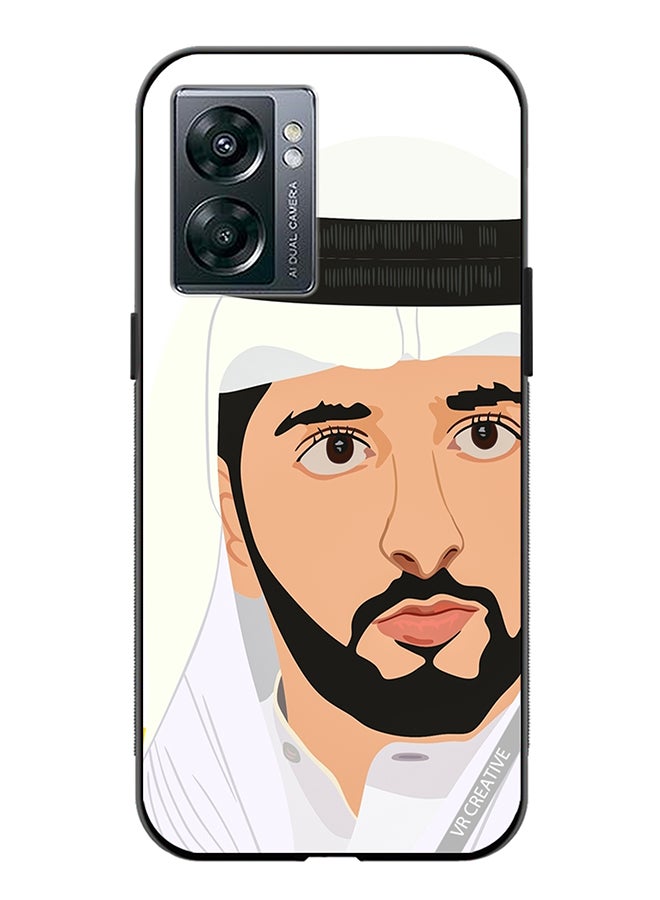 VR CREATIVE Protective Case Cover For Oppo A57 5G Sheikh Hamdan Bin Mohammed Bin Rashid Al Maktoum Design Multicolour - Image 1