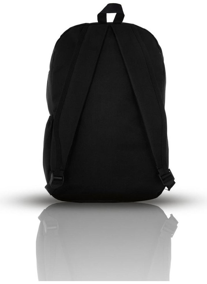 Louisiana Polo - Laptop Compartment School Bag Black White 1141 - Image 1