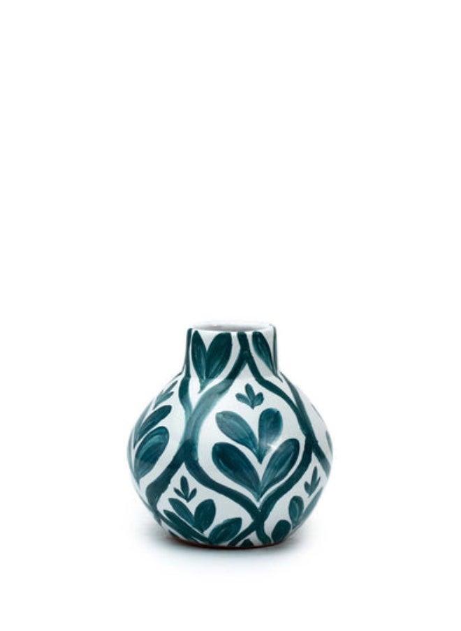 Balkans Handmade Pottery Vase Indoor/Outdoor, H 12 cm 