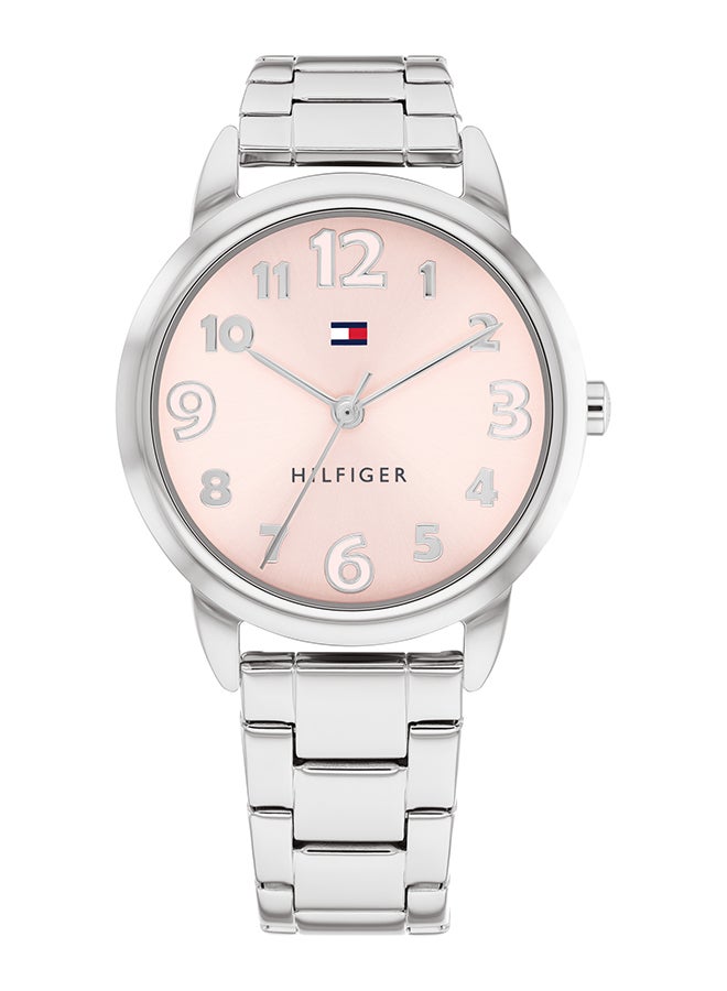 TOMMY HILFIGER Unisex Analog Round Shape Stainless Steel Wrist Watch 1720045 - 34 Mm - Image 1