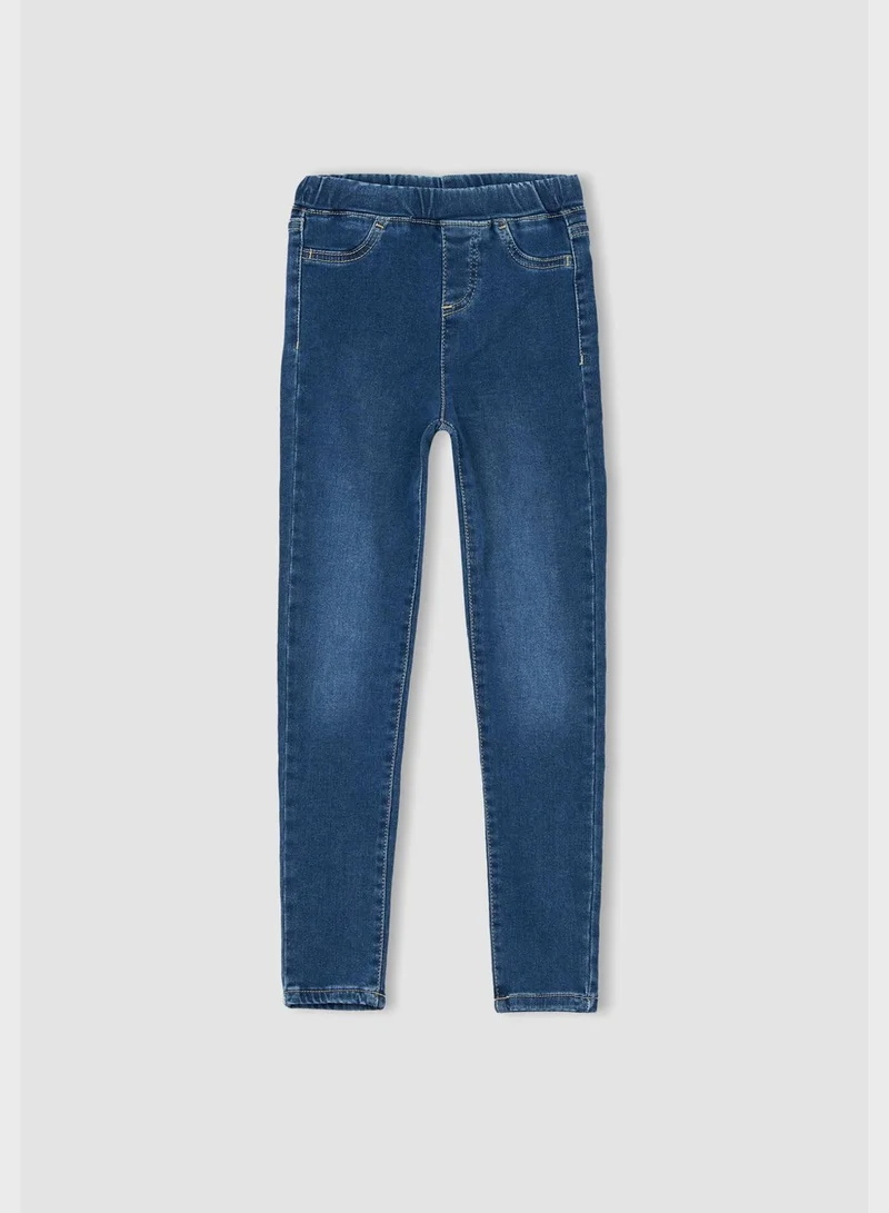 DeFacto Kids Denim Slim Fit Trousers