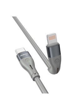 DUDAO INET iPhone Charger Cable USB C to Lightning Cable Fast Charging PD 65W (Compatible for iPhone 14/14 Pro/14 Plus/14 Pro Max, iPad Pro, iPhone 8-13 All Series) (Gray) - L6H  - Image 4