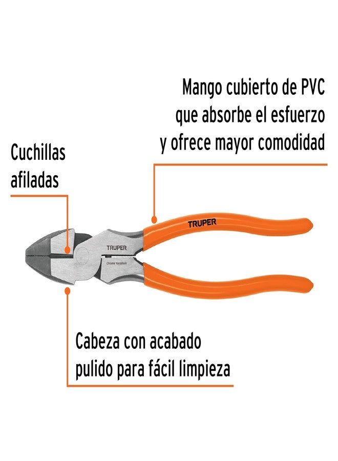 TRUPER High Leverage Lineman Pliers 9" - Image 4
