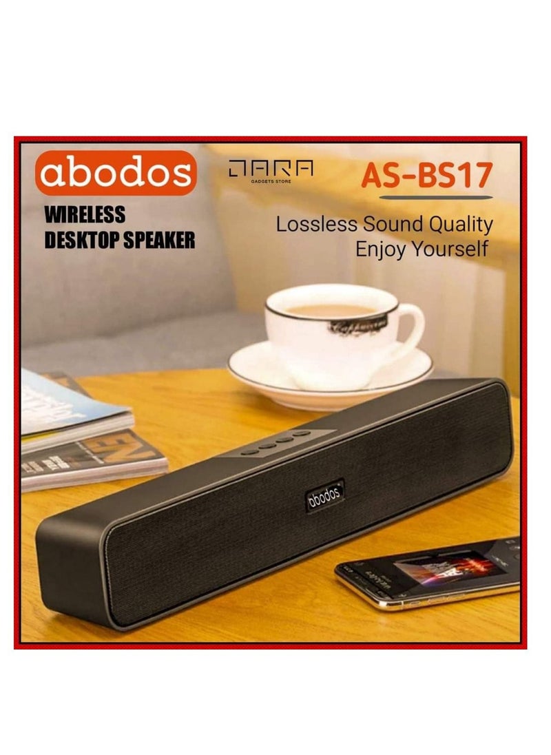 Abodos AS-BS17 Wireless Desktop Speaker - pzsku/Z7157BBD329AE247DF357Z/45/_/1668847957/62b15e36-575d-421d-9c48-33bc76f088cc