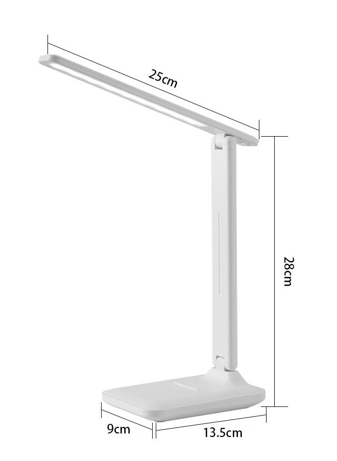 Generic - Reading Table Lamp, LED Desk Lamp with USB, Study Desk Light for Home Office, with Touch Control and 3 Color Modes - Image 1
