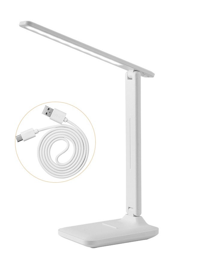 Generic - Reading Table Lamp, LED Desk Lamp with USB, Study Desk Light for Home Office, with Touch Control and 3 Color Modes - Image 1