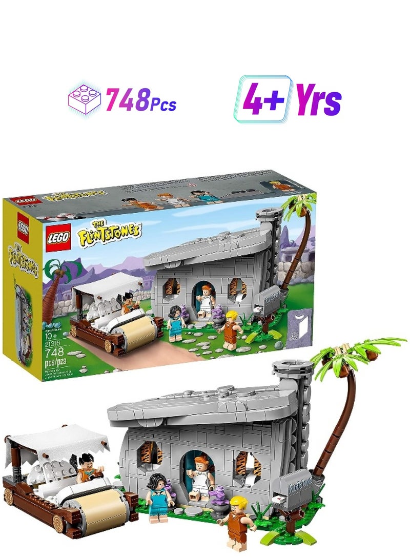 LEGO Ideas 21316 The Flintstones Building Kit (748 Pieces) - Image 1