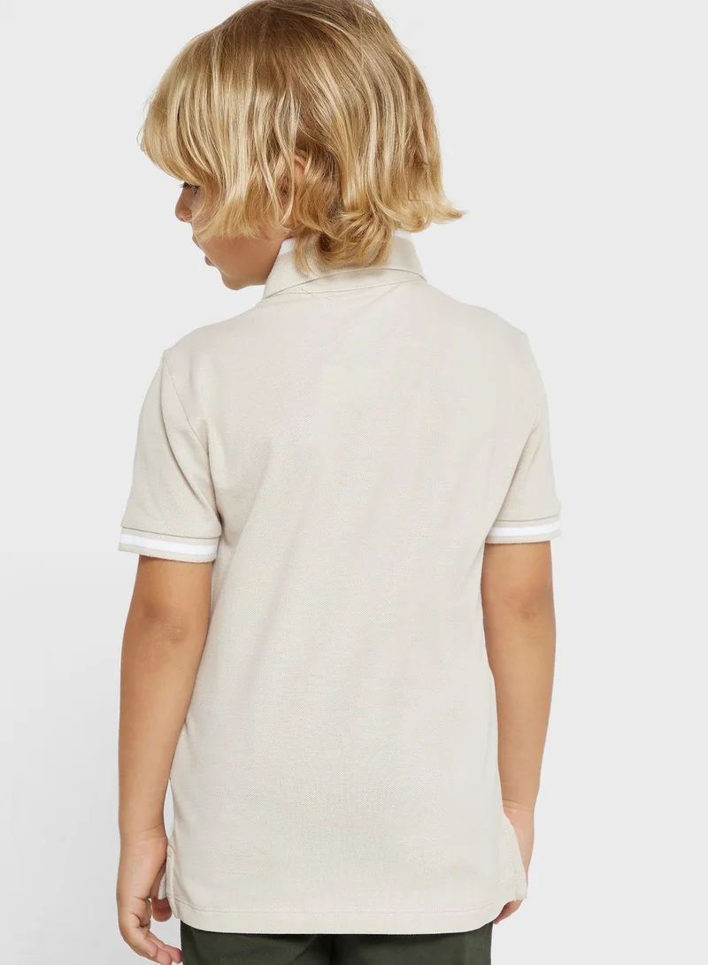 Calvin Klein Jeans Kids Logo Tape Polo