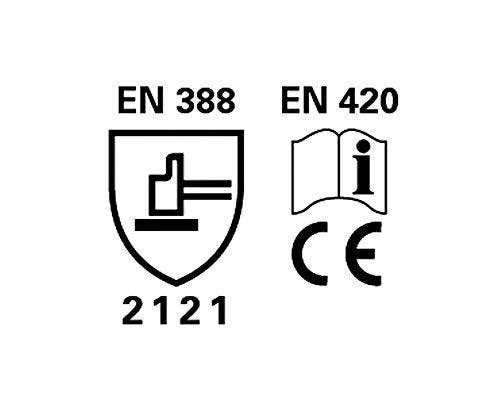 Ansell Ringers Gloves Rescue, Cut Resistant, M, Hi-Vis, Pr, Green-Yellow (R-347) - Image 4