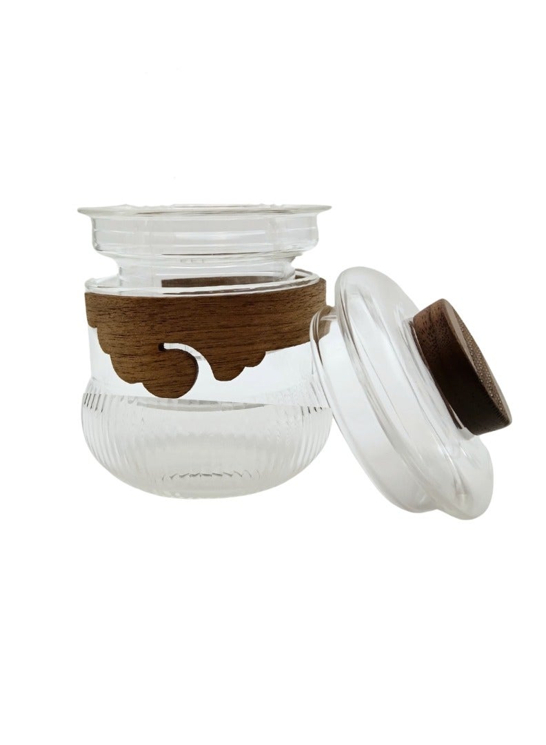 Liying 1Pcs Bird Shape Borosilicate Glass Coffee Cup with Infuser and Lid /150ml for Tea, Milk, Coffee, Juice, Stovetop Safe  - Image 2