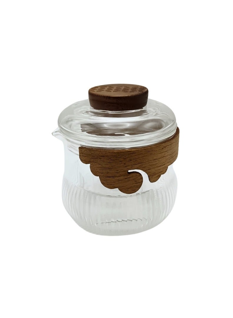 Liying 1Pcs Bird Shape Borosilicate Glass Coffee Cup with Infuser and Lid /150ml for Tea, Milk, Coffee, Juice, Stovetop Safe  - Image 1