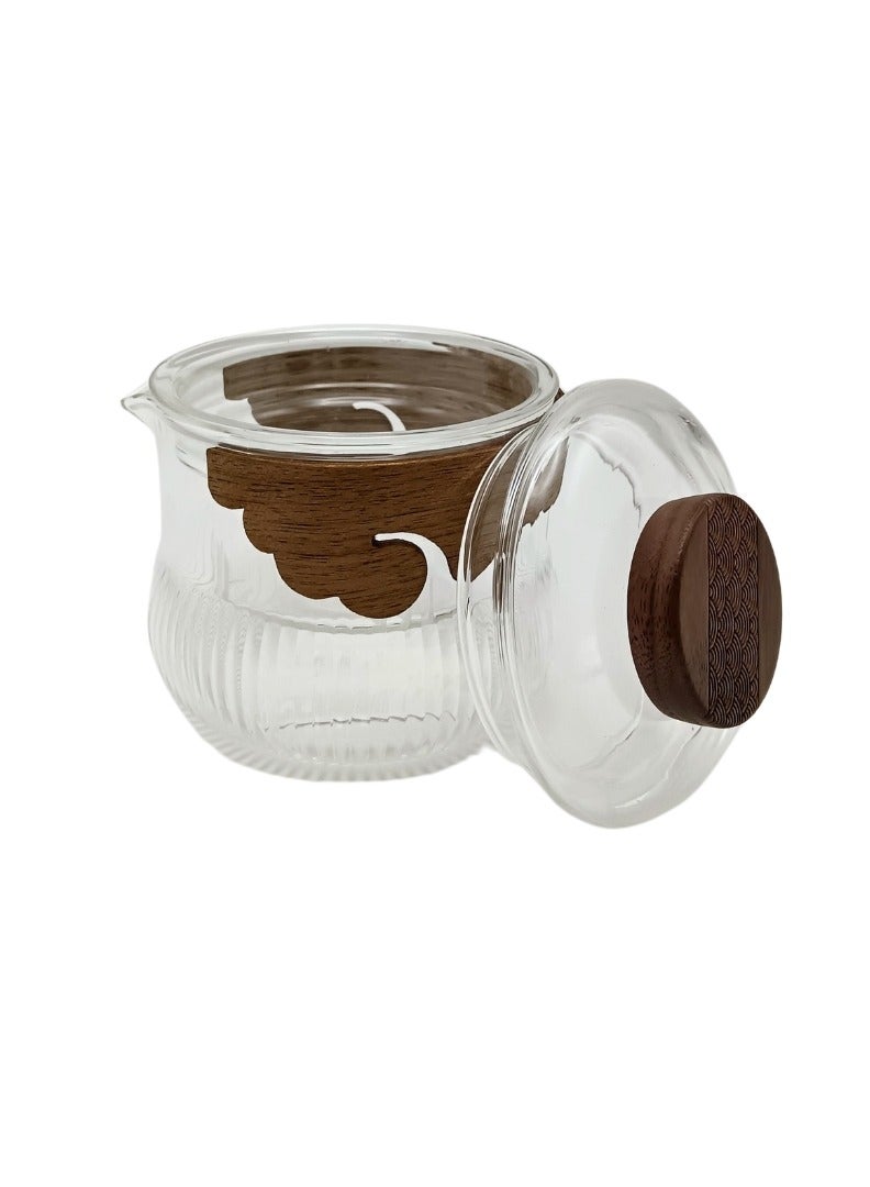 Liying 1Pcs Bird Shape Borosilicate Glass Coffee Cup with Infuser and Lid /150ml for Tea, Milk, Coffee, Juice, Stovetop Safe  - Image 5