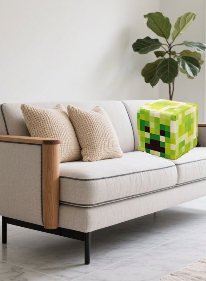 هالامودو ألعاب الزاحف تصميم بلش وسادة كتلة دمية وسادة لعبة المحيطة كتل الإسفنجة 20 سم × 20 سم متعددة الألوان -الزاحف بلش وسادة - Image 4