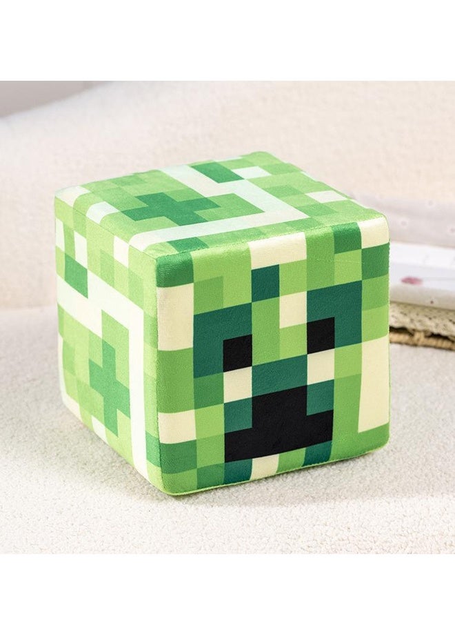 هالامودو ألعاب الزاحف تصميم بلش وسادة كتلة دمية وسادة لعبة المحيطة كتل الإسفنجة 20 سم × 20 سم متعددة الألوان -الزاحف بلش وسادة - Image 2