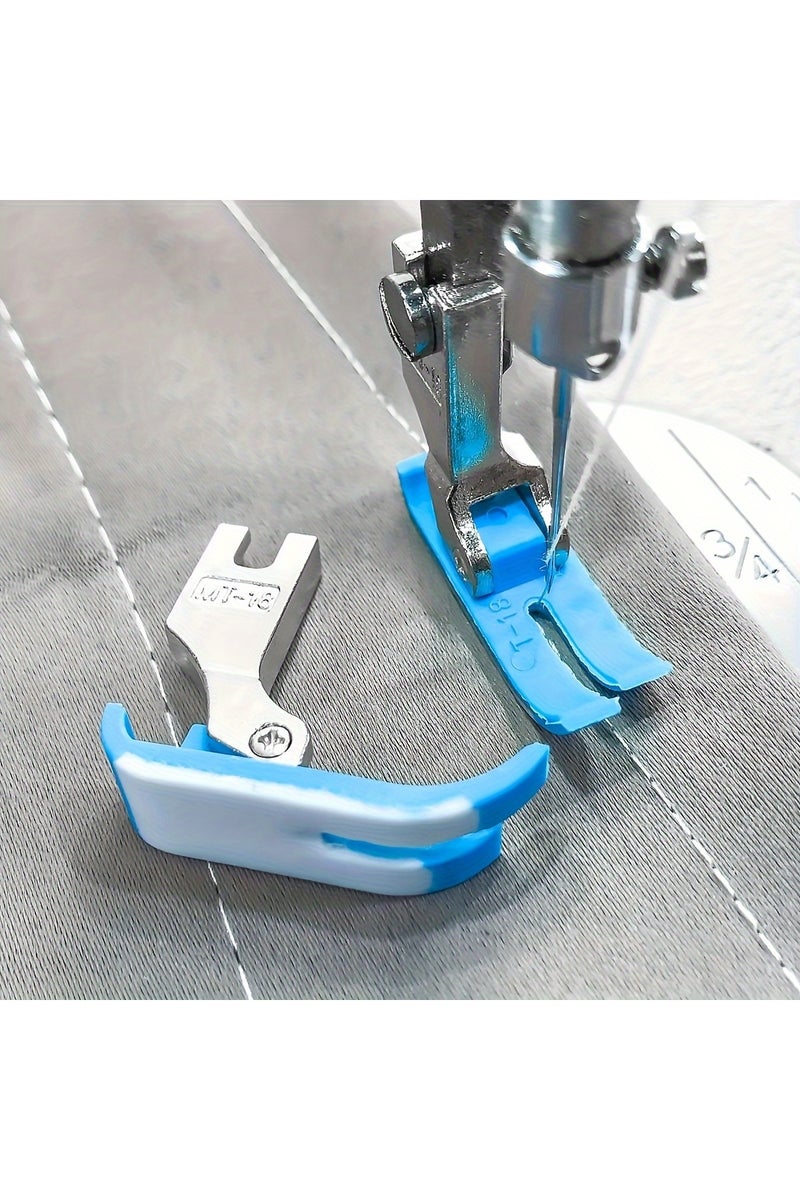 erorex 4pcs 4pcs professional grade Teflon flat sewing machine presser foot set-smooth, accurate sewing for - Image 1