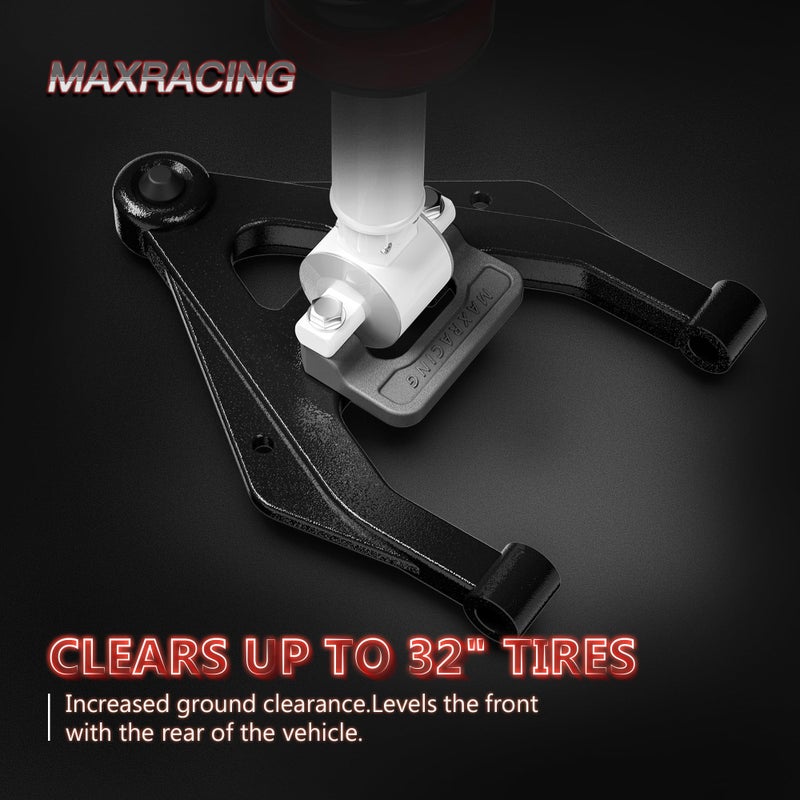MAXRACING مجموعة رفع أمامية Maxracing 2" متوافقة مع شيفروليه أفالانش سيلفرادو سوبربان 1500 تاهو سييرا يوكون XL1500 من 2007-2026 - Image 2