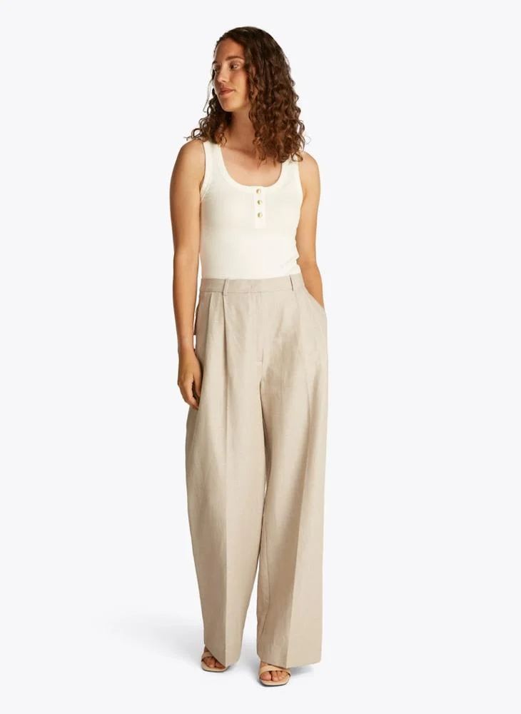TOMMY HILFIGER Casual Straight Fit Trousers