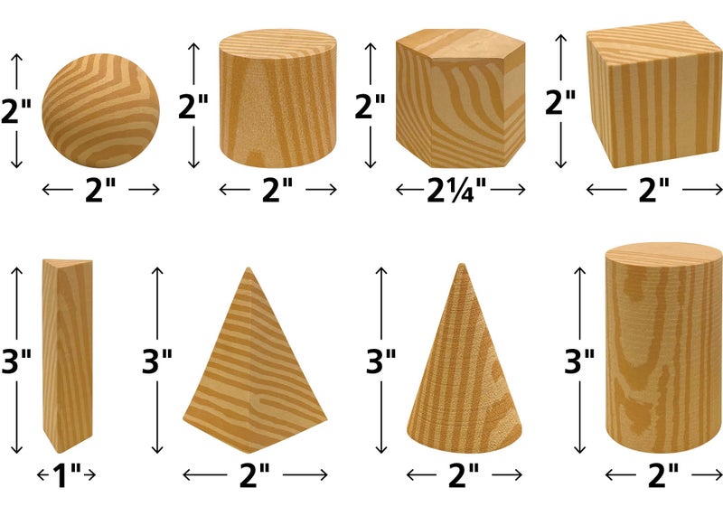 Teacher Created Resources Foam Geometric Solids (20651) - Image 5