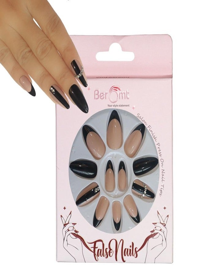 Beromt FRENCH TIPS- 359 (NAIL KIT INCLUDED) - Image 1