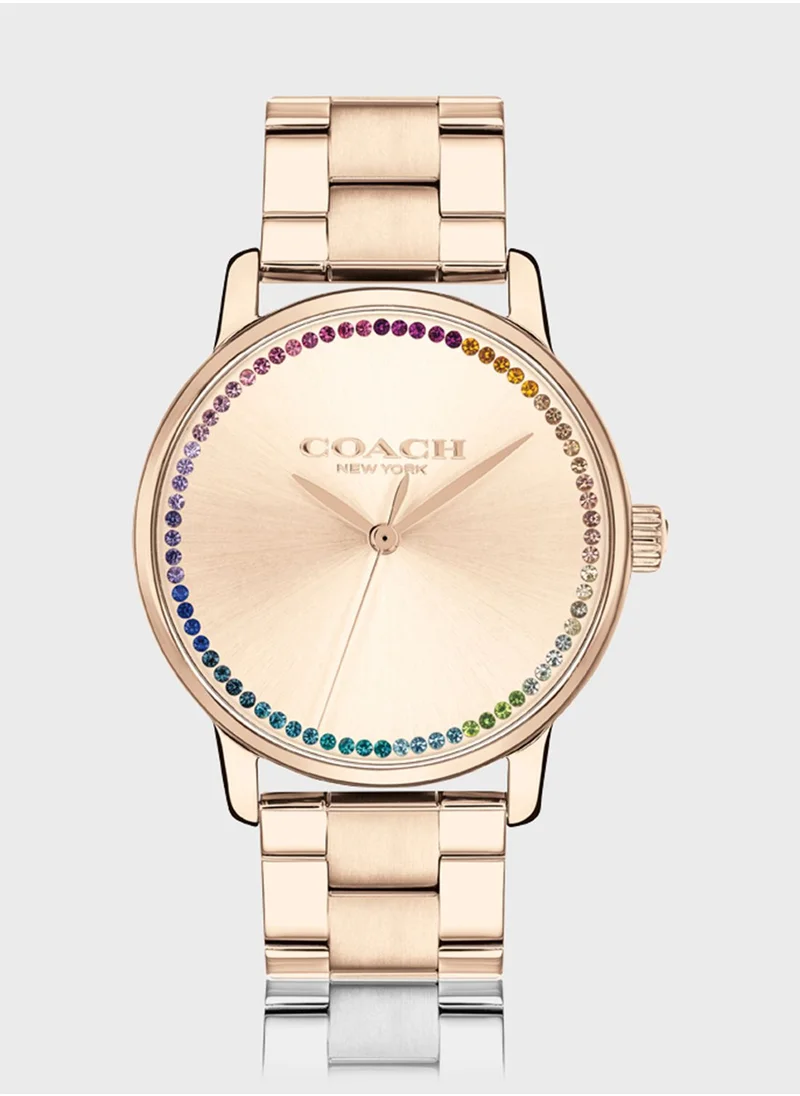 COACH Grand Analog Watch