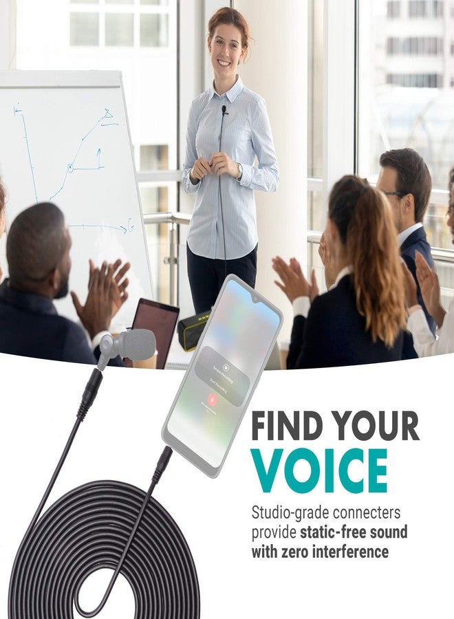 Movo MC10 3.5mm Audio Cable - 3.5mm TRS Female to Male 10ft Extension Cord for Microphones, Headphones, and More - Image 5