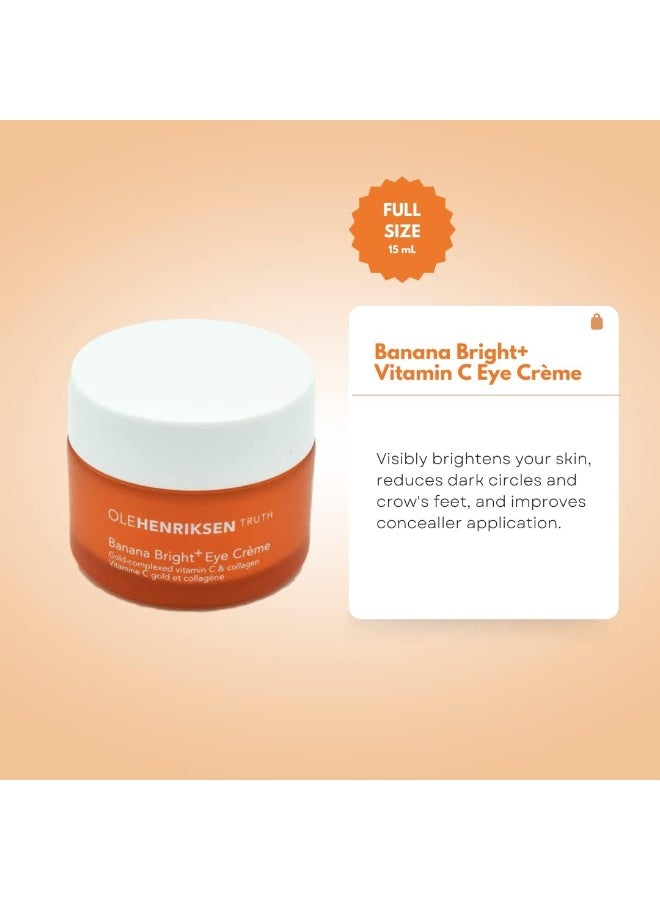 Ole Henriksen Olehenriksen Banana Bright+ Vitamin C Eye Crème 0.5 Oz, 0.50 Ounce (Pack Of 1) - Image 2