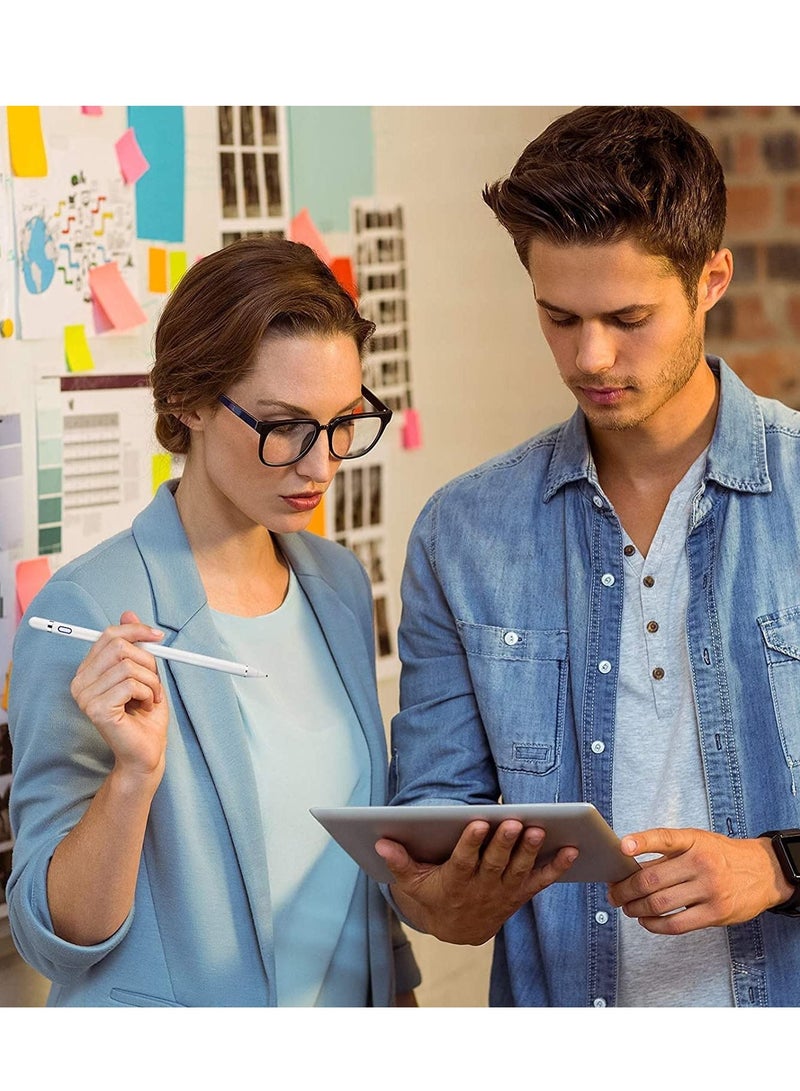 Stylus Pen For Apple iPad 2018-2020 White - Image 2