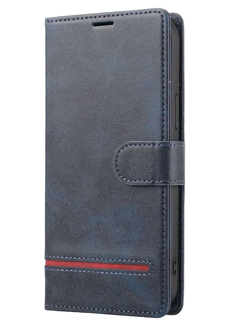 Suteni Flip Cover Leather Protective Hidden Card Slots Phone Case for iPhone - Image 1