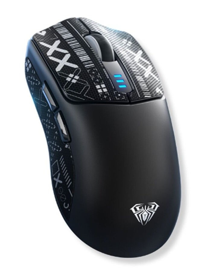 AULA - SC580X Superlight Wireless Gaming Mouse, Tri-Mode 2.4G/BT5.0/USB-C Gaming Mouse, 10000 DPI Rechargeable Wireless Mouse with 6 Programmable Buttons, Ergonomic Computer Mouse for Laptop/PC/Mac/Tablet - Image 1