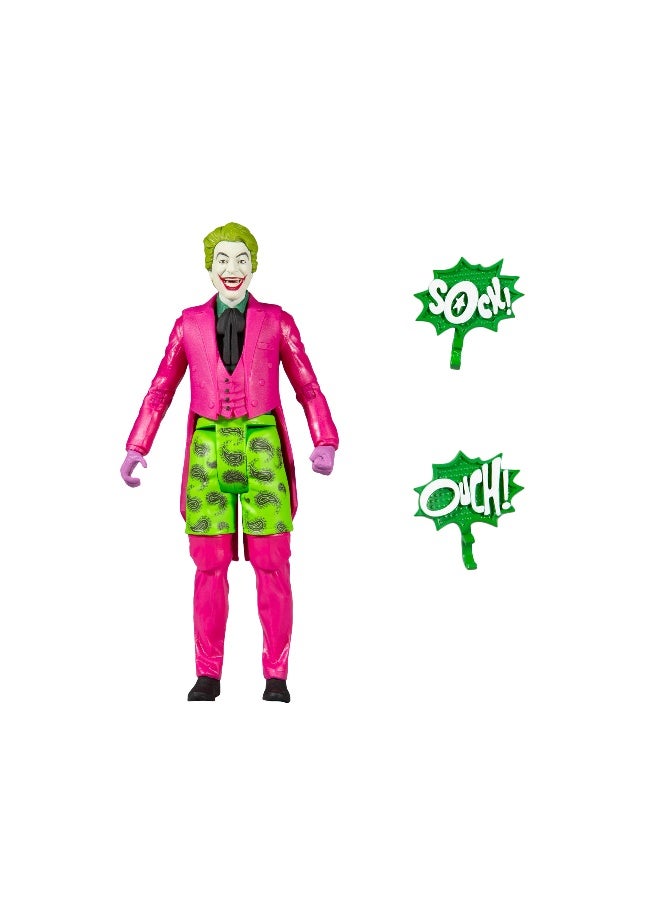 DC Comics شورت سباحة Dc Retro 6In Wv2 - باتمان 66 - الجوكر - Image 1