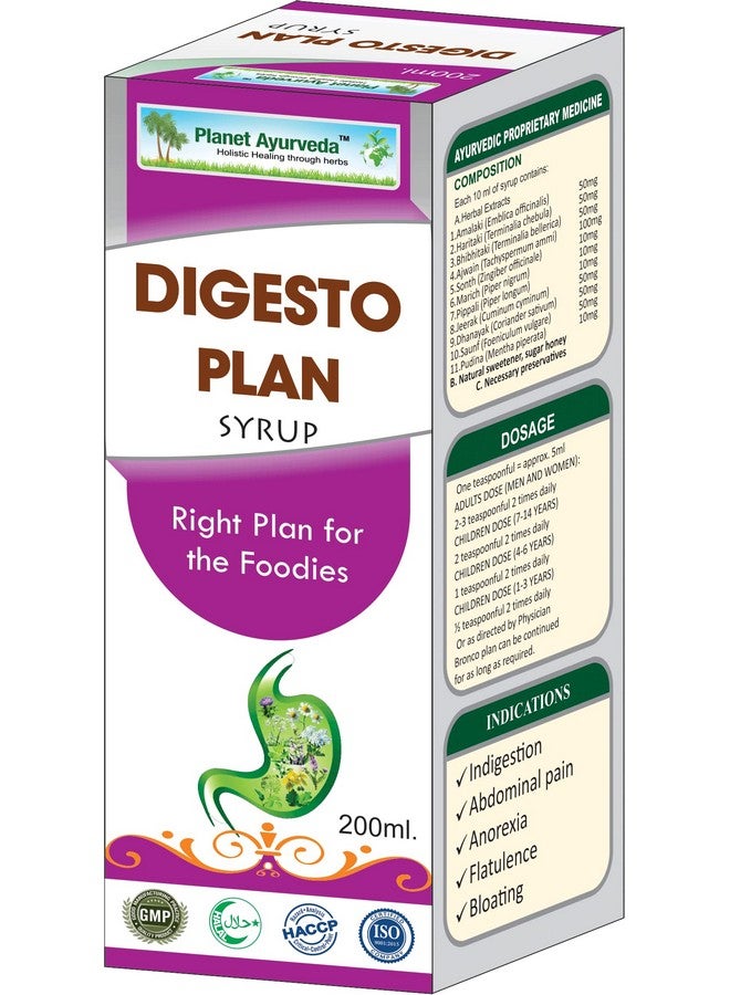 Planet Ayurveda Digesto Plan Syrup - Image 2
