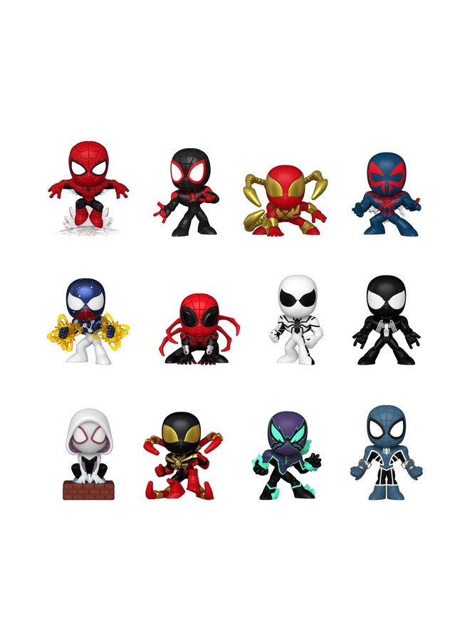 Funko فانكو ميني الغامض: سبايدر مان كومكس - 1 من 12 لجمعها - أنماط متنوعة - مارفل كومكس - تمثال فينيل قابل للجمع - فكرة هدية - منتجات رسمية - للأطفال والكبار - عشاق كتب الكوميك - Image 2