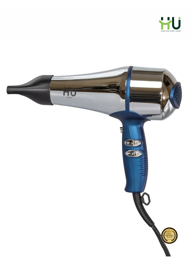 H U 2-in-1 Multi Styler Hair Care Set – Ceramic Coated Hair Straightener & Curler with Multi Gear Adjustment, Professional Hair Styling Tool - Image 4