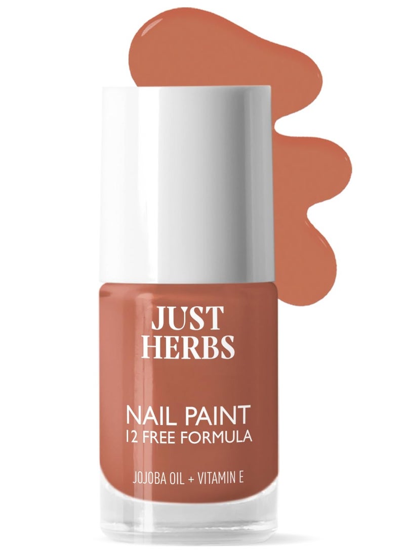 Just Herbs Just Herbs Nail Polish 12 COLOUR Coral Candy  - Image 1