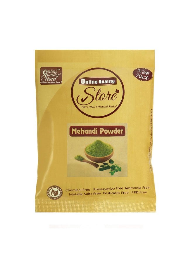 Online Quality Store Mehndi Powder For Body Art, Beard,Hand|Henna Mehandi Powder For Hair,Prem Dulhan(50G)  - Image 1