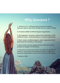 GIOVANNY Giovanni Elixir Rapid Straightener, 6.8 oz  - Image 5