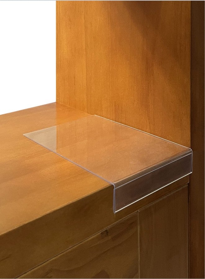 BCIOPE Moveable Shelf Label Holders 0.75'' x 5'', Pack of 10 - Image 1