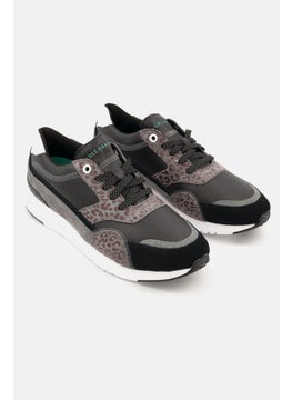 Women Grandpro Downtown Lace Up Running Shoes, Black