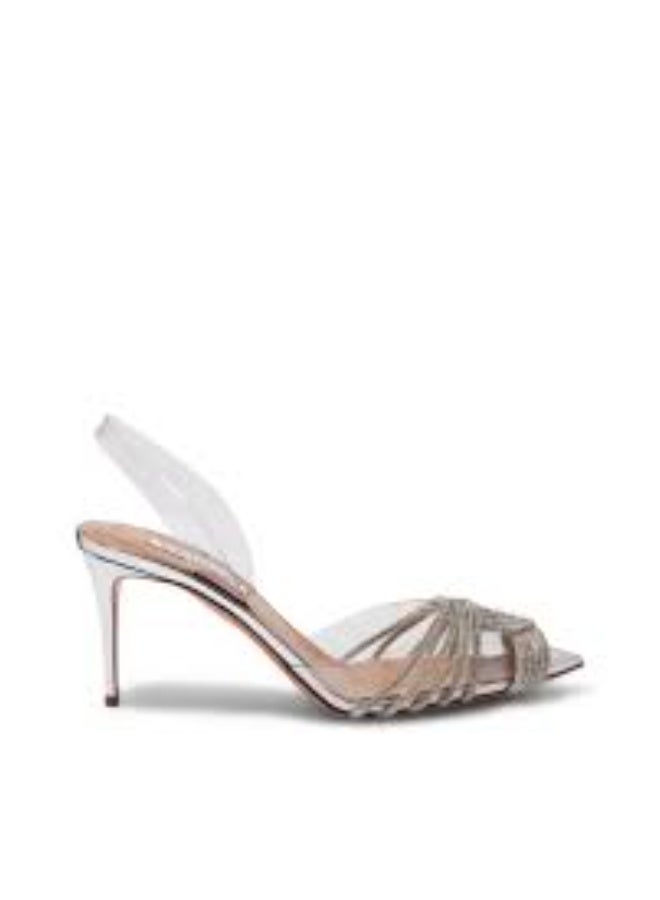 AQUAZURRA Aquazzura women's elegant silver crystal - Image 4