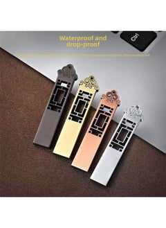 Generic Chinese Knot Ancient Style U Disk USB3.02.0 High-speed Metal U Disk Bookmark Tassel Lanyard Government And Enterprise Business U Disk-Color:Antique-window Rose Gold-Capacity:USB3.0 32GB  - Image 4