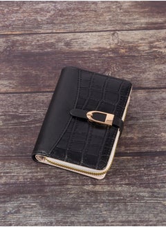 Leather Flip Wallet & Card Holder with 8 Pockets and Zipped Pocket Black - pzsku/Z7159CE7238763144CC41Z/45/_/1737366058/33724a8d-f5df-4e84-8a4e-28efbbe2618e