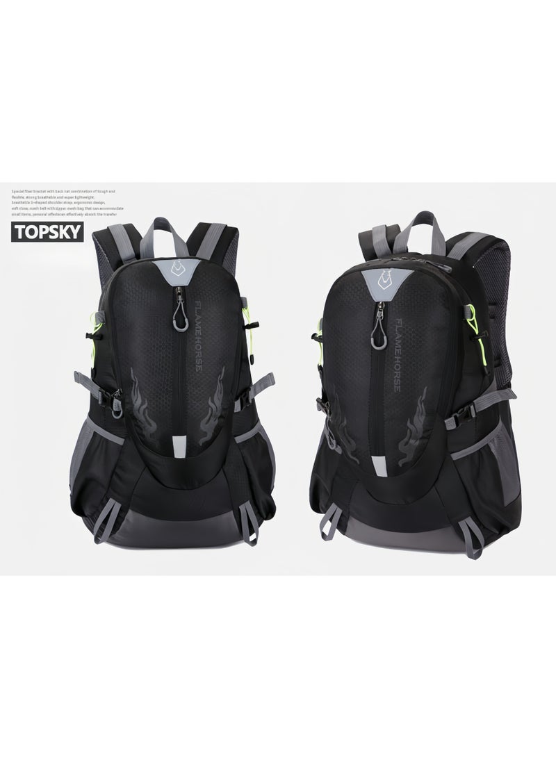 FLAMEHORSE Backpack Outdoor Mountaineering Bag Waterproof Backpack Men And Women Large Capacity Travel Backpack - Image 3