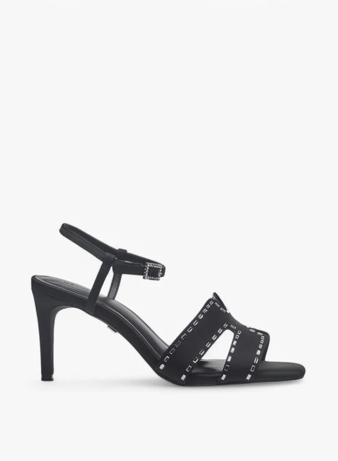 سيليست صنادل نسائية بكعب ستيليتو وإبزيم