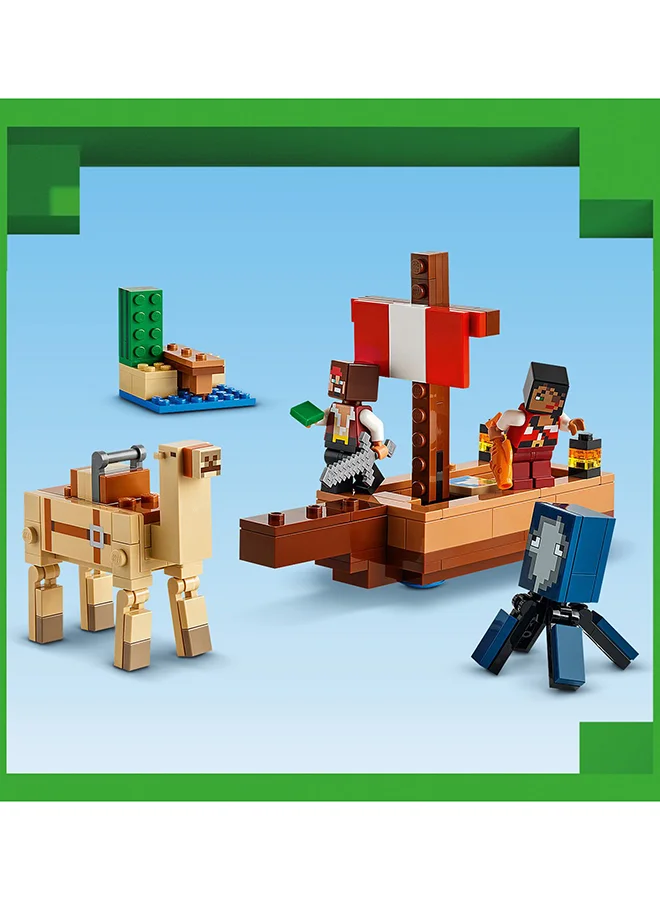 LEGO Minecraft The Pirate Ship Voyage 21259 (166) Pieces