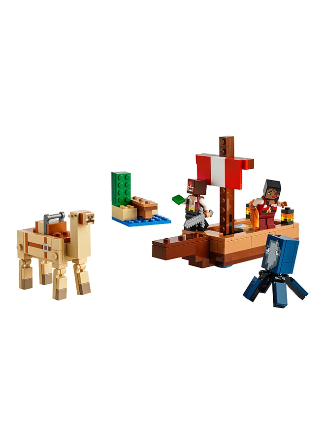 LEGO Minecraft The Pirate Ship Voyage 21259 (166) Pieces