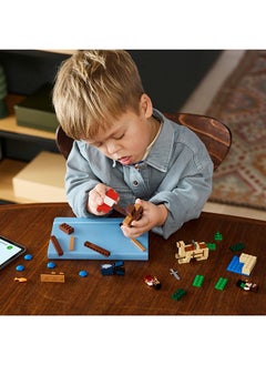 LEGO Minecraft The Pirate Ship Voyage Boat Playset For Kids With Squid, Camel And Pirates, Role-Play Action Building Toy, Gift For Boys And Girls Aged 8 And Over (166 Pieces) 21259  - Image 4