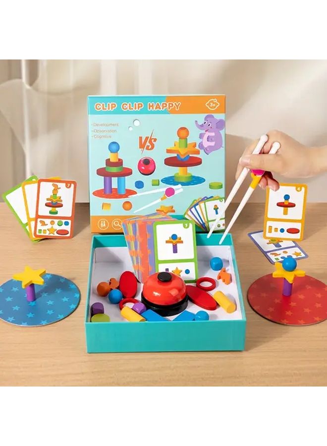 Beaver Building Blocks Clip Parent Child Interactive Educational Stacking Toy Gift For 3 4 5 Year Old - Image 5