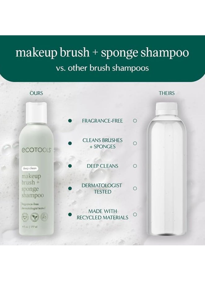 Makeup Brush and Sponge Shampoo, 177 ml