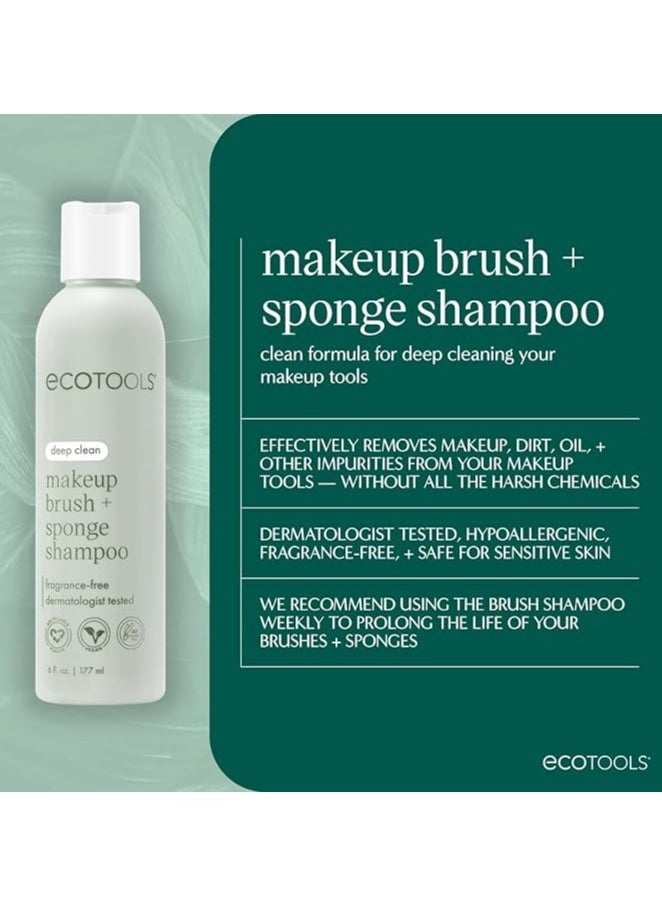Makeup Brush and Sponge Shampoo, 177 ml